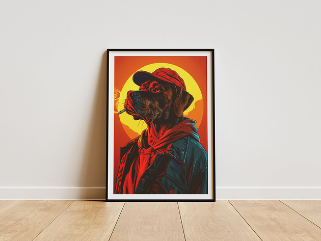 plakaty Plakat - Doggy style