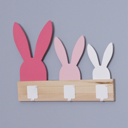 Bunnies Wardrobe – wieszak na ubranka bunnyandbear