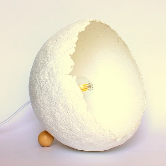 lampy stołowe Lampa stojąca biała półkula 012 Maroko