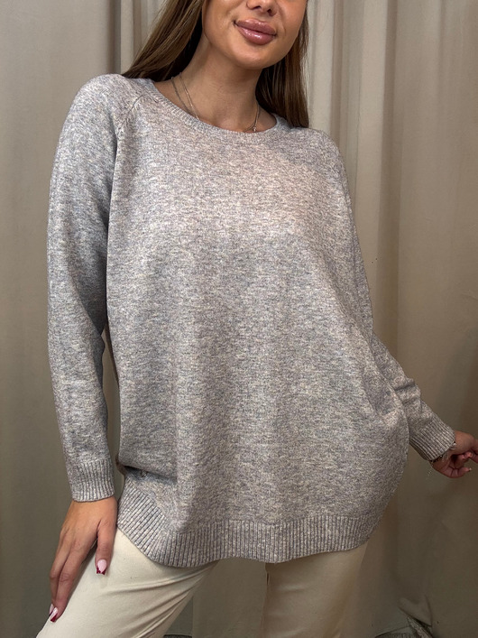 swetry damskie  Wiskozowy sweter Grigio