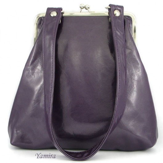 Torebka ze skóry :: violet classic :: yamira