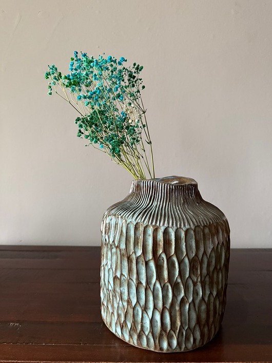 wazony Wazon ceramiczny "Deep Lines"