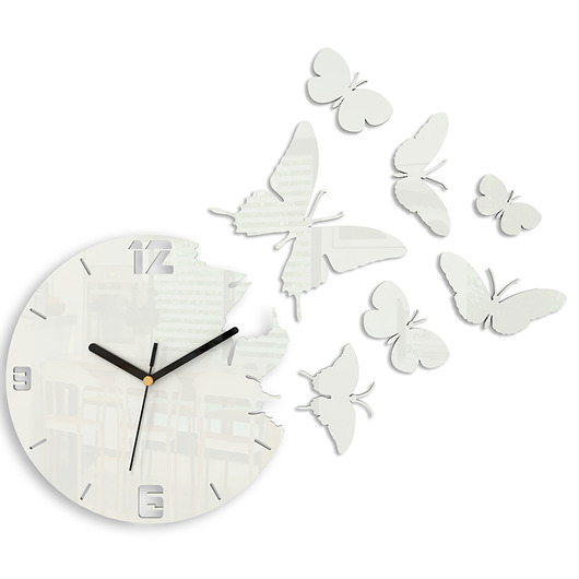 Zegar ścienny Motyle White ModernClock