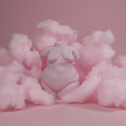 figurki i rzeźby Biżuteria do domu - Rzeźba Nowa Wenus. Duża w body. Różowa