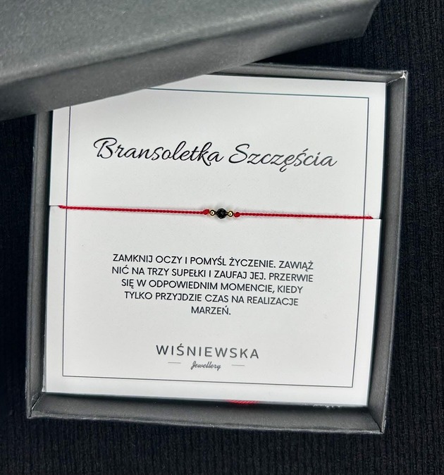 bransoletki na sznurku Bransoletka szczęścia