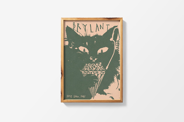 Bryant x print Justyna Frąckiewicz