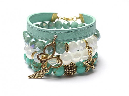 Mint and white /08-2014/ - set KiKa pracownia