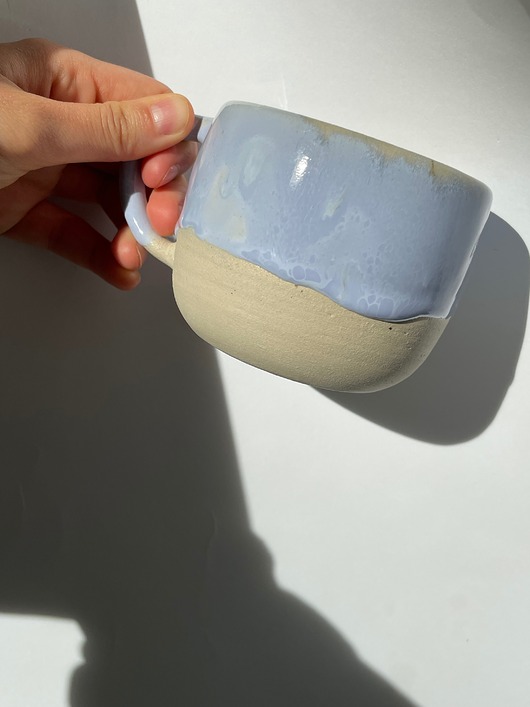 kubki Kubek lila 200 ml