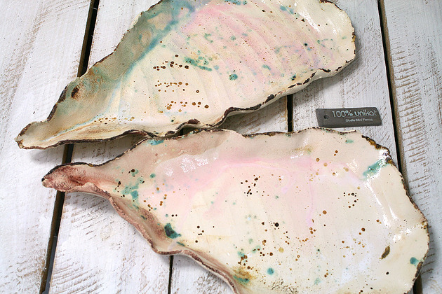 patery i talerze 1 x oyster - muszla do serwowania