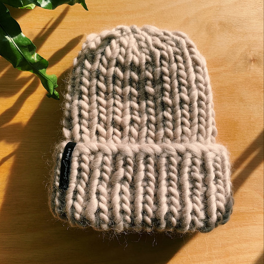 Czapka wełniana SAUD BEIGE Soul Label