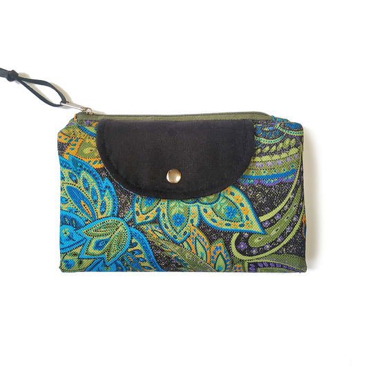 Portfel Boho Maxi - Paisley Zielony Bohothica