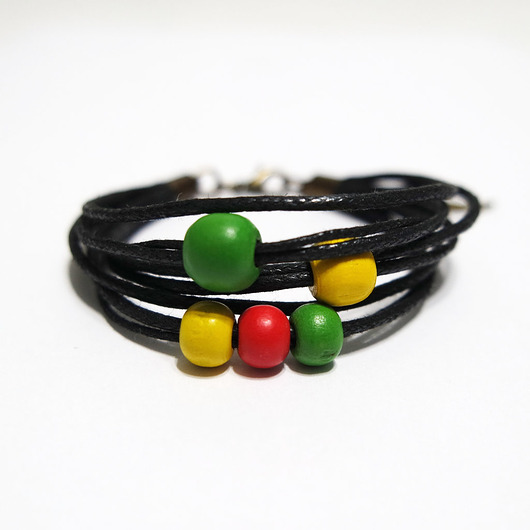 bransoletki na sznurku Bransoletka - Rasta, sznurki