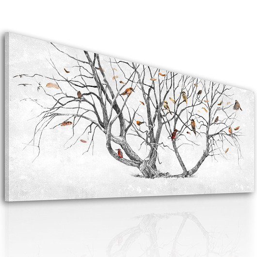 Obraz na płótnie pejzaż, DRZEWO ŻYCIA-150x60cm LUdesign gallery