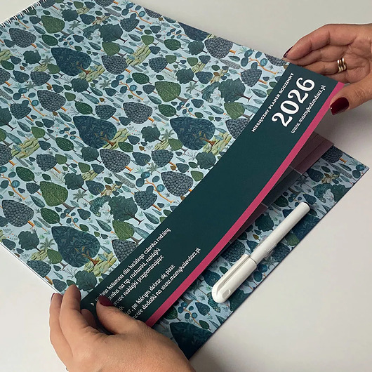 kalendarze i plannery Rodzinny planer kalendarz organizer miesięczny 2026 rok