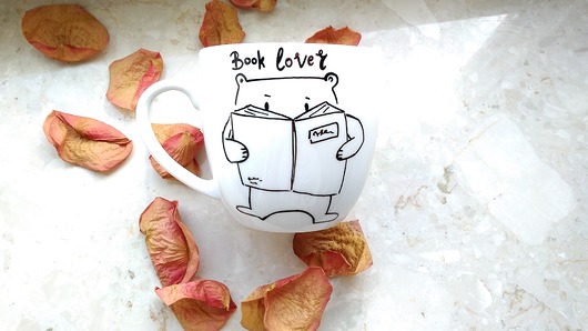kubek book lover MUKI design