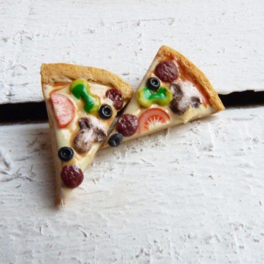 Pizza sztyfty srebro Lemon Lovely