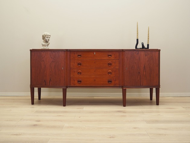 komody i szafki Sideboard tekowy, duński design, lata 60, produkcja: Dania
