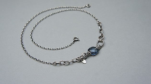 chokery Choker denim jeans vol. 2 - naszyjnik