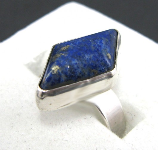lapis w srebrze PRYZMAT