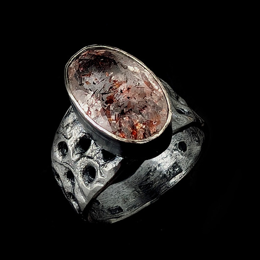 pierścionki srebrne Pierścionek Super seven