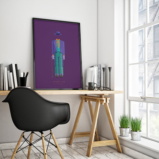 Plakat Joker - Batman  minimalmill