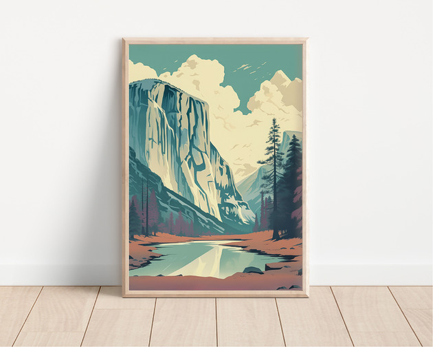 plakaty Plakat park narodowy Yosemite