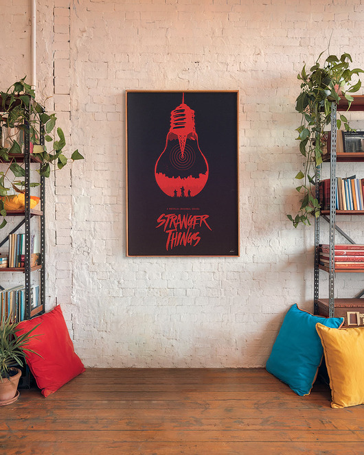 plakaty Stranger Things - plakat fine art