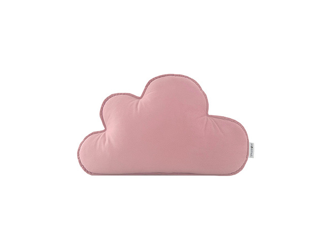 poduszki do pokoju dziecka Poduszka chmurka Velvet POWDER PINK
