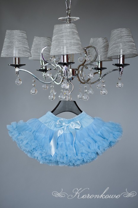 TUTU PETTISKIRT NIEBIESKA 4-6 lat KAMA SOLARSKA
