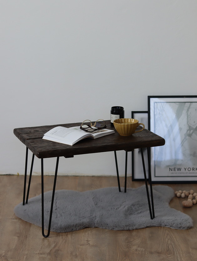 stoliki kawowe Stolik kawowy live edge loft mini