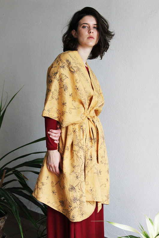 Kimono FLOWERY Kochab