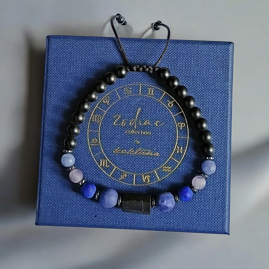 biżuteria męska PANNA - zodiac collection - bransoletka regulowana ONE SIZE