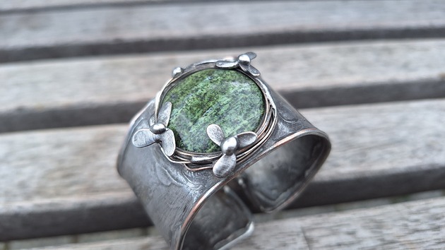 bransoletki wire wrapping Oaza - bransoletka regulowana