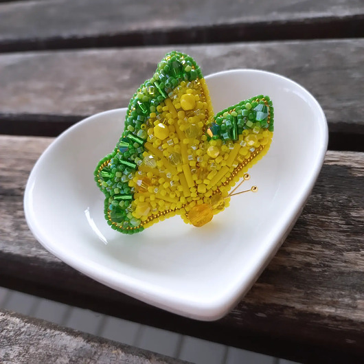 broszki Broszka motyl wiosenny