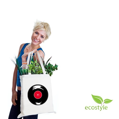 Torba bawełniana ecostyle 001 Duet design