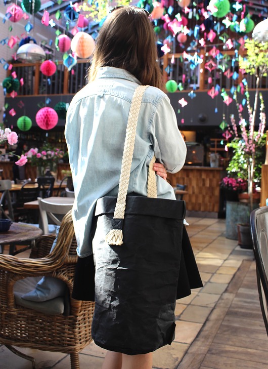 Sroka shopper bag – przygaszona czerń srokabag