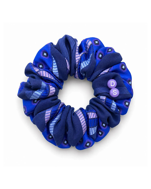 gumki do włosów Jedwabna scrunchie z upcyklingu