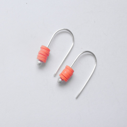 kolczyki z kamieniami Kolczyki OKRĄG