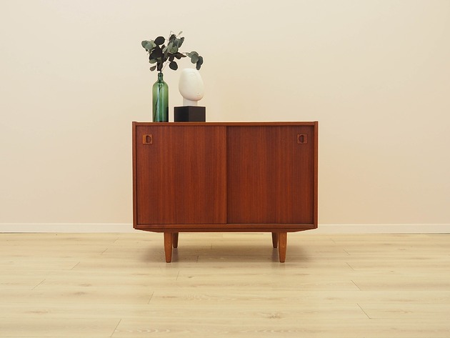 komody Szafka tekowa, duński design, lata 70, produkcja: Dania