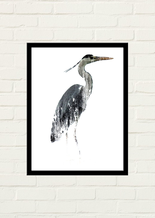 Heron Plakat 30x40 GAU Home