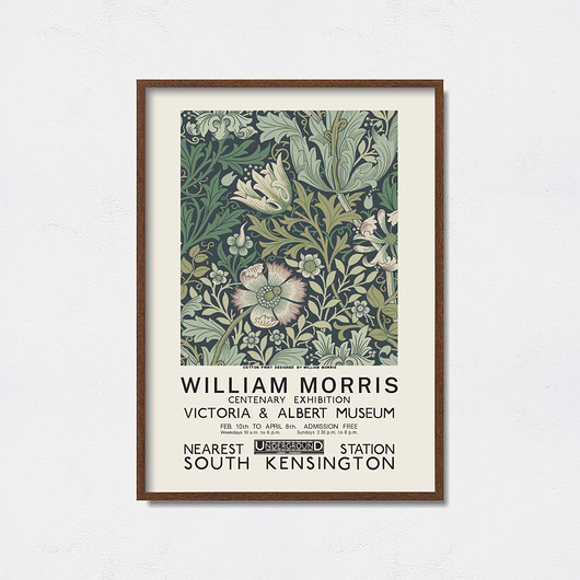 plakaty Wiliam Morris - Exhibition Poster