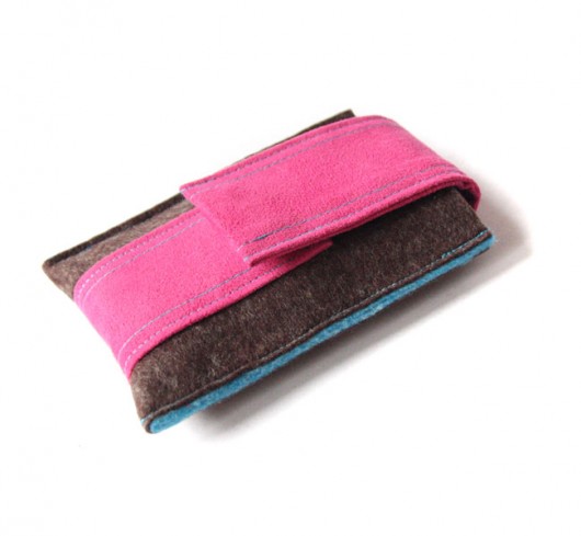 etui - brown&pink - elfagado