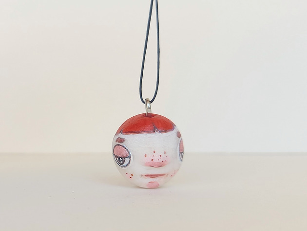 dodatki - różne Miniaturowa Główka Wisząca