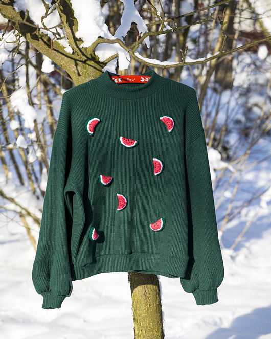 swetry damskie  Watermelon Sweater