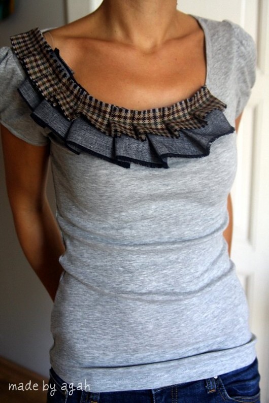 38 Denim & Tweed Ruffle dla Gosi made by agah