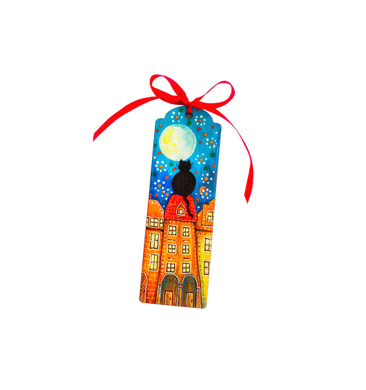 zakładki do książek Unikatowa zakładka z drewna 