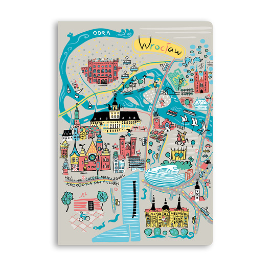 notatniki i albumy Zeszyt A5 Wrocław Panorama