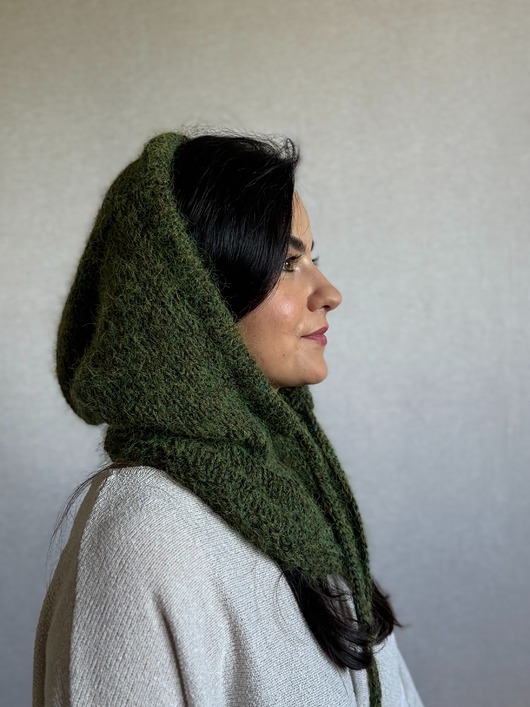 czapki damskie Balaclava khaki