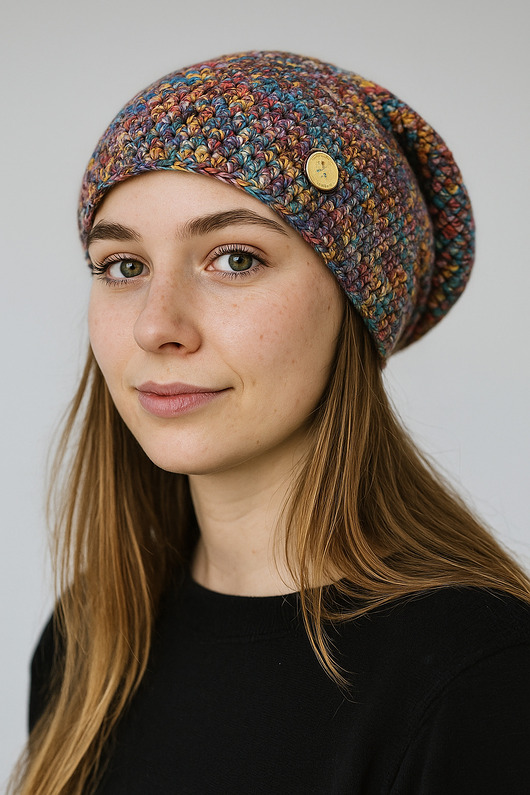 czapki damskie Kolorowa czapka całoroczna przejściowa cienka all season unisex