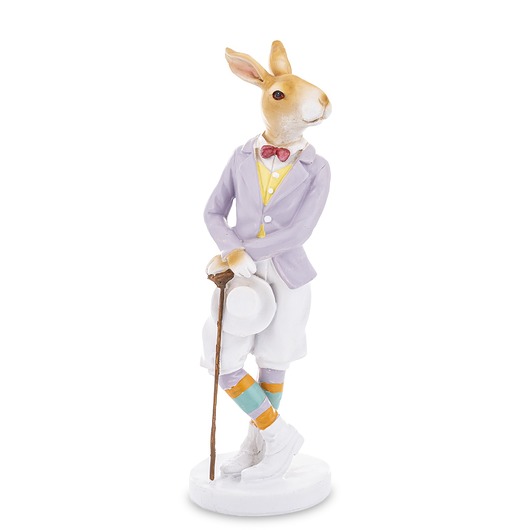 figurki i rzeźby Dekoracja - królik 31,5x10x10 cm ELEGANT - II